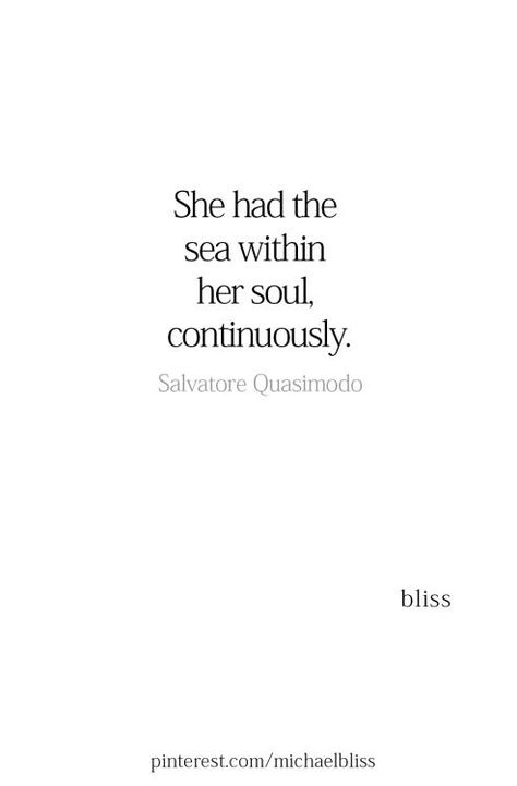 Ocean Lover Quotes, Quotes About The Sea, Seaside Quotes, Tattoo Sea, Glitter Quotes, Connection Quotes, Autumn Birthday, Sea Quotes, Michael Bliss