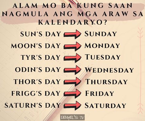 Did you know that some days of the week actually originated from the name of Norse gods and goddesses? Viking Days Of The Week, Viking Gods And Goddesses, Norse Holidays, Viking Paganism, Pagan Gods And Goddesses, Norse Gods And Goddesses, Pagan Names, Mythology Norse, Viking Facts