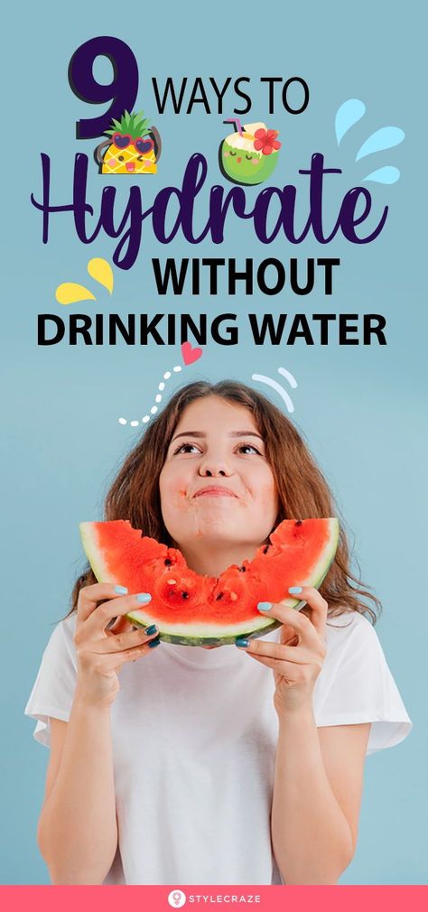 Ways To Stay Hydrated, Hydrating Foods, Water Hydration, How To Make Water, Hydrating Drinks, Healthy Advice, Health Planner, Healthy Routine, Organic Health