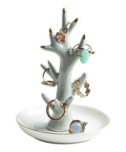 Clay Jewellery Holder, Ceramic Coral, Ceramic Ring Holder, Pottery Ring, Ceramic Jewelry Dish, Ceramic Accessory, Jewellery Holder, Jewelry Decor, Gifts For Grandma
