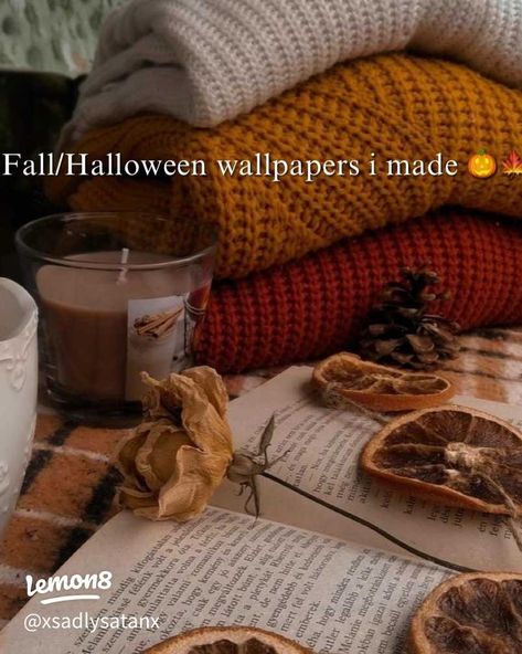 Wallpapers for fall and/or halloween | Gallery posted by Nikki Lee | Lemon8 Autumn Phone Wallpaper, Fall Mood Board, Fall Inspo, Cozy Aesthetic, Autumn Scenery, Fall Feels, Autumn Cozy, Fall Pictures, Best Seasons