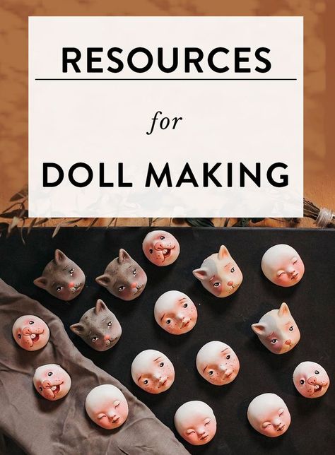 Here you'll find a lot of useful information about doll making, materials, online courses and more. Give it a visit! Designing Characters, Diy Dolls Making, Doll Making Patterns, Making Dolls, Doll Making Tutorials, Homemade Dolls, Art Dolls Cloth, Fantasy Art Dolls, Spirit Dolls