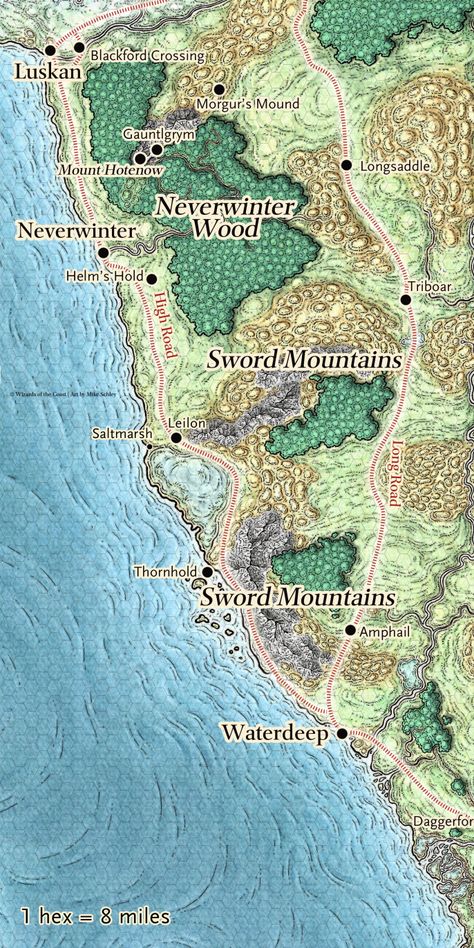 Ghosts of Saltmarsh in the Forgotten Realms (free maps!) – Eventyr Games Ghosts Of Saltmarsh, Nice Map, Map Ideas, Fantasy City Map, Fantasy Map Making, Dnd World Map, Map Games, Advanced Dungeons And Dragons, Fantasy World Map