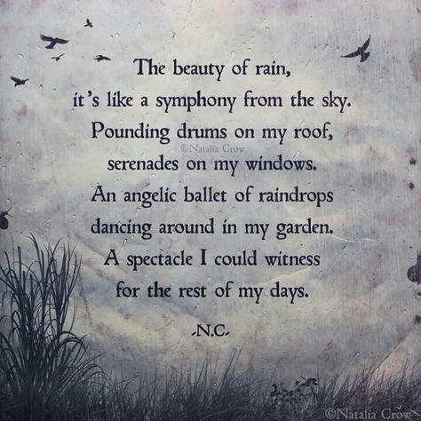 Beauty of rain Rain Poems Beautiful, Poems About Rain And Love, Quotes About Storms Weather, Beauty Of Rain Quotes, Beautiful Quotes On Rain, Poetry About Rain Beautiful, Poem On Rain In English, Poetry On Rain In English, Rain Symbolism