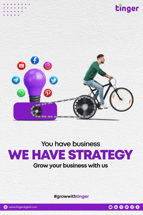 Tinger Digital Marketing Posts, Digital Marketing Poster Social Media, Digital Marketing Training Creative Ads, Grow Your Business With Us, Digital Marketing Creative Post Design Ideas, Technology Creative Ads, Creative Post Design Ideas, Creative Digital Marketing Posts, Social Media Marketing Creative Ads