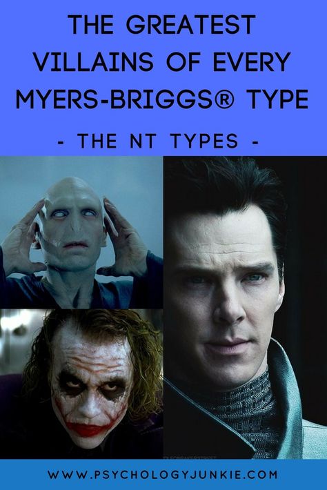 Discover the most epic #INTP, #INTJ, #ENTP and #ENTJ movie villains! Entp And Entj, Intj Entp, Intp Intj, Intj Characters, Movie Villains, Intp Personality, Myers Briggs Personality Types, Greatest Villains, Mbti Character