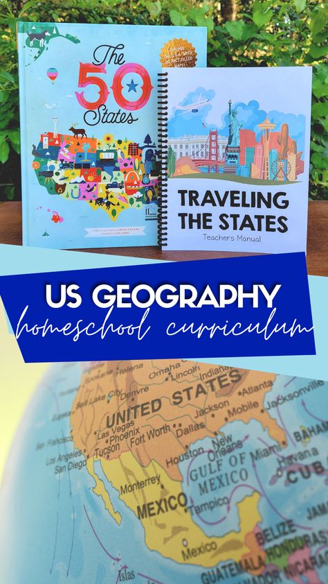 2nd Grade Geography, Homeschool Geography Curriculum, Learning States, United States Geography, Study Fashion, Us Geography, Unit Studies Homeschool, Geography For Kids, States And Capitals