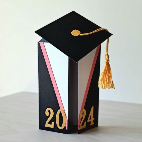 Pop Up Card | Graduation Theme Pop Up Graduation Cards Diy, Graduation Cards Diy, Graduation Cards Handmade, Graduation Cap And Gown, Card Design Handmade, Graduating Teacher, Grad Cards, Money Holder, Concord And 9th