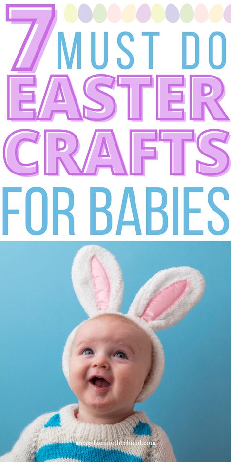 Easter Crafts for Babies Infant Easter Activities, Easter Crafts For Infants, Easter Crafts For Babies, Baby Fall Crafts, Baby Handprint Gifts, Easter Footprint Crafts, Baby Easter Crafts, Crafts For Infants, Crafts For Babies