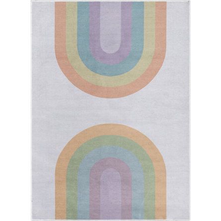 Color Area Rug, Playroom Rug, Rainbow Watercolor, Rainbow Rug, Active Kids, Target Rug, Well Woven, Kids Collection, Modern Kids