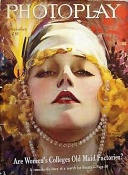 Photoplay Magazine, Rolf Armstrong, Marion Davies, Lorenzo Bernini, Magazine Pictures, History Magazine, Magazine Illustration, Old Magazines, Vintage Film