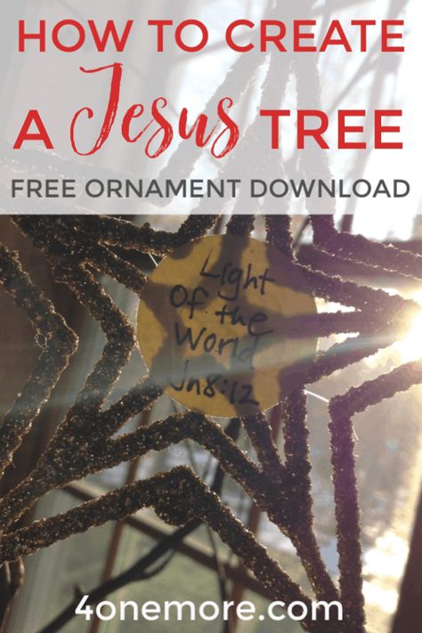 Christmas Homeschool Ideas - 4onemore Names Of Jesus Ornaments, Jesus Ornaments, Christmas Homeschool, Season Of Advent, Jesus Tree, Inductive Bible Study, Yw Activities, Advent Season, Fun Christmas Crafts