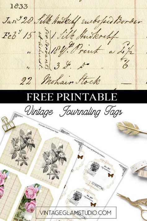 Free Printable Numbers For Junk Journals, Free Printable Specimen Cards, My Porch Prints Free, Junk Journal Printables Free, Free Printable Ephemera, Free Printable Handwriting Worksheets, Free Ephemera, Vintage Journaling, Journal Printables Free