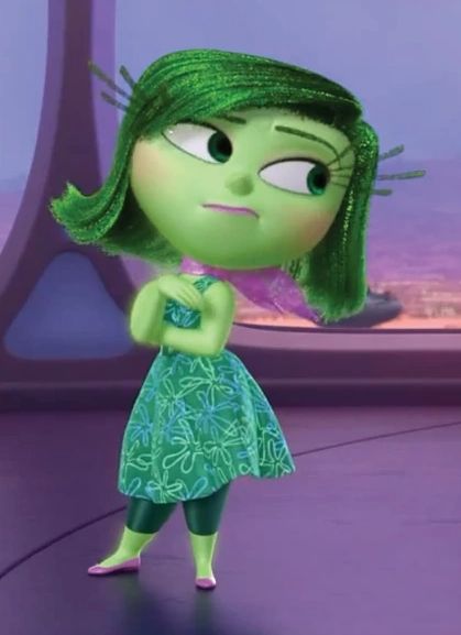 30 Most Awesome Movie Characters with Green Hair Discussed Inside Out, Green Movie Characters, Iconic Animated Characters, Inside Out Disgust Pfp, Movie Characters Aesthetic, Iconic Characters Movies, Disgust Inside Out Fanart, Disgust Inside Out Icon, Characters With Green Hair