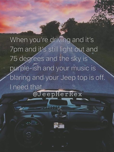 Riding in the car listening to music Motocross, Jeep Wrangler Quotes, Jeep Life Quotes, Jeep Wrangler Diy, Blue Jeep Wrangler, Jeep Humor, Jeep Quotes, Jeep Tops, Blue Jeep