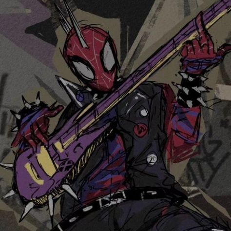 Spider Man Comics, Punk Icons, Hobie Brown, Spaider Man, Spiderman Drawing, Deadpool And Spiderman, Spiderman Art Sketch, Spider Art, Spiderman Artwork