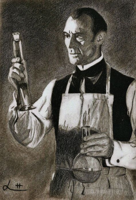 Victor Frankenstein by Sherlockian.deviantart.com on @deviantART Victorian Surgeon, Banner Pictures, Dr Frankenstein, Frankenstein Art, Victor Frankenstein, Peter Cushing, Horror Video Games, Vincent Price, 3 Movie