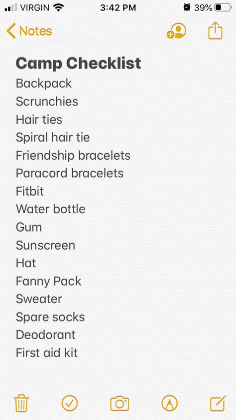 Hair Ties, Camp Counselor Essentials, Day Camp Counselor, Church Camp, Camp Counselor, Day Camp, Camping Checklist, First Aid Kit, Scrunchies