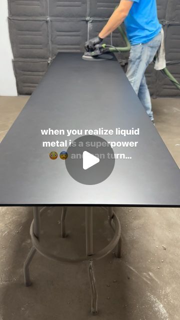 Jeremiah Brzoska on Instagram: "Any color of metal is possible 👌🏼 Any surface  The coating conducts  Accepts patina Will oxidize naturally  Is magnetic  Is real metal Revolutionary 👌🏼 Liquid Metal is changing the way architects and designers approach metal surface design. It has only begun. . . . . #liquidmetalfinishes  #liquidmetal  #luxuryfinishes #luxurydesign #luxuryhome #metalfinishes #bronzefinishes #brassfinishes #steelfinishes #metalpatina #luxurymetals  #metalcoating #brasscoating #bronzecoating  #metalpatina #patina #liquidmetalnyc #metaldesign #architecture  #interiordesign  #newyork #miami #jacksonville #florida #artisticfinishes" Paint For Metal Surfaces, How To Color Metal, Wall Paneling Diy, Angel Prayers, Liquid Metal, Rv Decor, Interior House, Metal Surface, Bachelor Pad