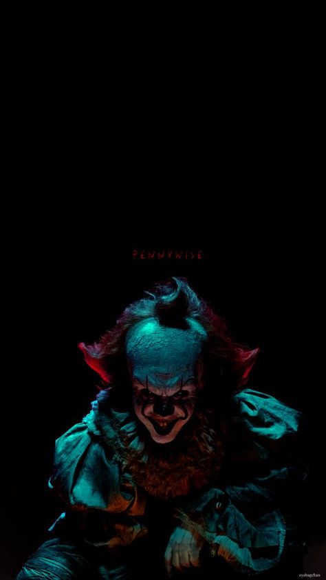 Penny Wise Clown, Es Pennywise, Clown Horror, Pennywise The Clown, Pennywise The Dancing Clown, Scary Wallpaper, Horror Artwork, Horror Posters, Joker Art