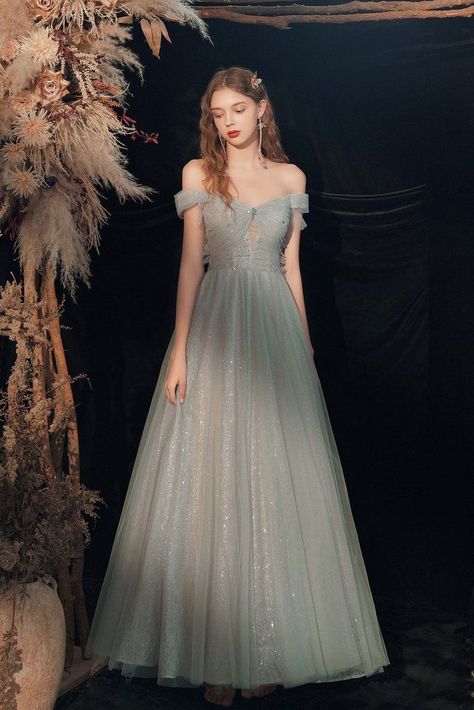 a3545bd79d31f9a72d3a78690adf73fcdesc52952296ri Whimsical Prom Dress Green, Tulle Short Dress With Sleeves, Short Girl Prom Dresses, Cottage Core Prom Dress, Garden Prom Dress, Whimsical Prom Dress, Ethereal Prom Dress, Amazing Prom Dresses, Prom Dresses Princess