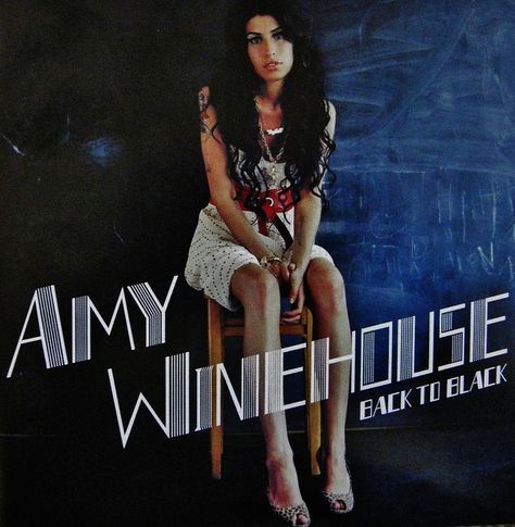 Amy Winehouse 1983 to 2011 - Back To Black Album Cover. R.I.P. by allan5819 (Allan McKever), via Flickr Amy Winehouse Albums, Nicky Wire, Hounds Of Love, Classic Album Covers, Iconic Album Covers, Band Poster, Mark Ronson, Pochette Album, Rock N’roll