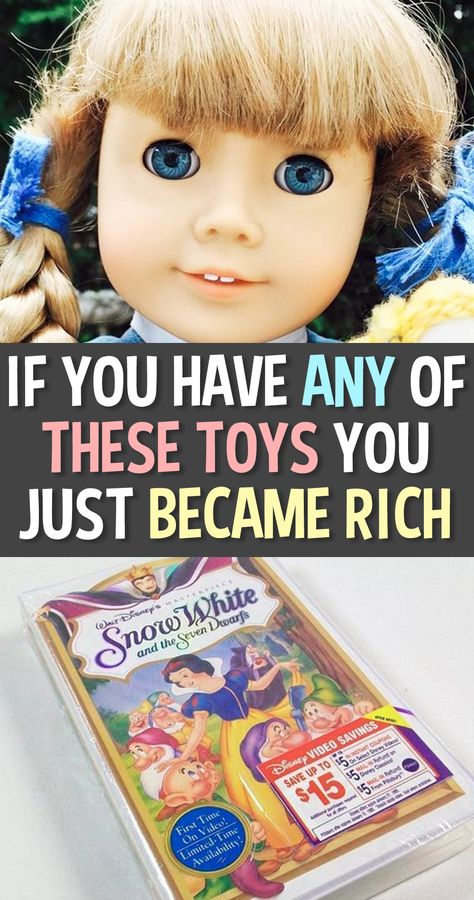 Vintage Toys 80s, 1980's Toys, 1990's Toys, 1980s Childhood, Disney Gif, Show Me The Money, Walt Disney Pictures, Vhs Tapes, Shopping Tips