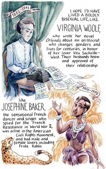 Badass Bisexual Women In History You Should Know Happy Wife, Bi Visibility Day, Vita Sackville West, Lgbt History, Josephine Baker, Quotes Famous, Jennifer Love Hewitt, Virginia Woolf, Badass Women