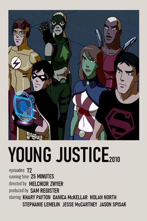 young justice polaroid movie film poster Nightwing Young Justice, Young Justice Comic, Movie Film Poster, Titans Tv Series, Movies To Watch Teenagers, New Teen, Movie Poster Wall, Movie Covers, Movie Prints