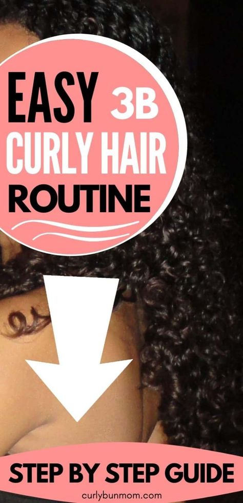 Follow this easy step by step curly hair routine for effortless healthy curls. These are the best curly hair tips for wash day & refresh days. #curlyhairroutine #3b #curlyproducts #curlyhairproducts #drugstore #drugstorehair How To Care For 3b Curly Hair, 3b Hair Care Routine, Short Curly 3b Haircuts, Haircare For Curly Hair, 3b Hair Routine, Curly Hair 3c Hairstyles, Curly Hair 3b/3c, 3c Curly Hair Routine, 3a 3b Curly Hair