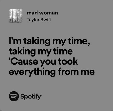 Mad Woman Lyrics, Mad Woman Taylor Swift, Silence Lyrics, Mad Woman, Taylor Songs, Meaningful Lyrics, Mad Women, Taylor Lyrics, I Dont Like You