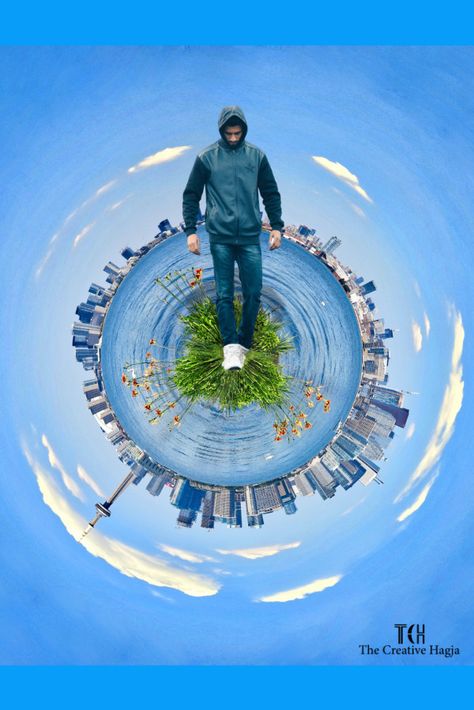 Learn how to create a tiny planet effect in Affinity Photo. Click the link to follow the tutorial. To create this effect, it's best to use landscape, panoramic images. #tinyplaneteffect #tinyplanet #miniworld #affinityphoto #affinityphototutorial #photography #photomanipulation #tutorial #photoeffects #thecreativehagja Planets, Affinity Photo Tutorial, Tiny Planet, Fashion Poster Design, Affinity Photo, 2d Design, Fashion Poster, Photo Effects, Click The Link