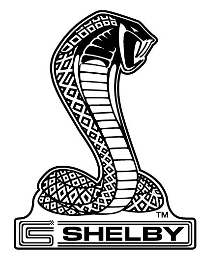 Shelby Snake.  www.garageart.com Shelby Gt500 Logo, Shelby Cobra Logo, Shelby Logo, Logo Festival, Cobra Mustang, Mustang Logo, Shelby Car, Super Snake, Shelby Mustang