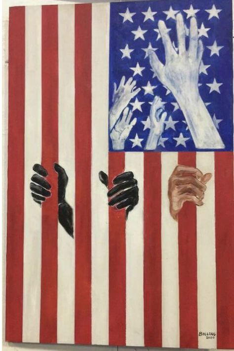 Anti America Art, Racial Injustice Art, Social Equality Art, Racial Equality Art, Social Injustice Art, Societal Issues Art, Segregation Art, Abolition Art, Non Objectivism Art