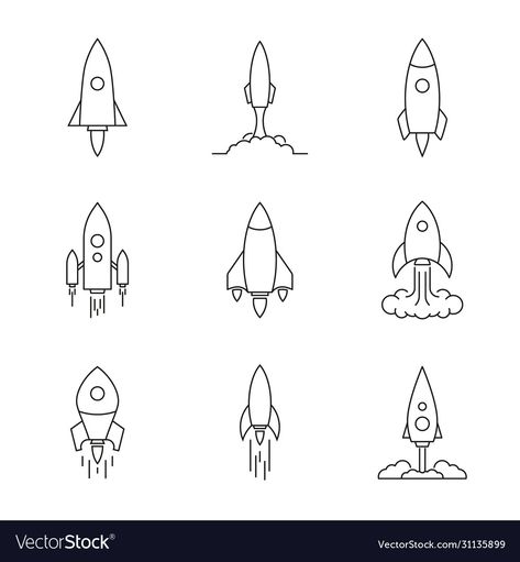 Rocket Tattoo Minimalist, Tiny Rocket Ship Tattoo, Minimalist Rocket Tattoo, Small Rocket Ship Tattoo, Tattoo Rocket Spaceship, Rocket Minimalist Tattoo, Rocket Ship Tattoo Design, Fine Line Rocket Tattoo, Rocket Line Drawing