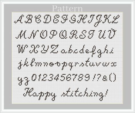 Cursive alphabet cross stitch pattern, Cross stitch font, Cross stitch letters, Cross stitch numbers Cross Stitch Lower Case Alphabet, Needlepoint Cursive Letters, Cross Stitch Pattern Alphabet, Cross Stitch Script Font, Cross Stitch Numbers Small, Cross Stitch Fonts Large, Back Stitch Letters, Cross Stitch Letter Patterns Alphabet, Cross Stitch Letters Cursive