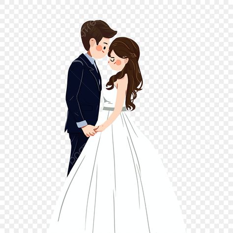 Couple Png Image, Couple Cartoon Characters, Love Kiss Couple, Bride Clipart, Couple Png, Picture Cartoon, 2000 Cartoons, Couple Happy, Chinese Valentine's Day