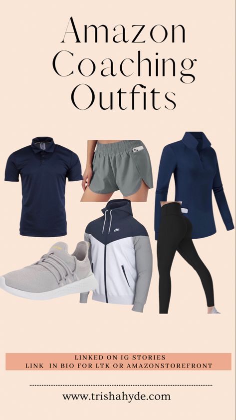 Favorite amazon coaching outfits Volleyball Coach Game Day Outfit, Volleyball Coaching Outfits, Coaches Outfit, Female Soccer Coach Outfit, Track Coach Outfit, Women Coaching Outfits, Cheer Coach Outfit Style, Sports Coach Outfits Women, Coaching Outfits Women