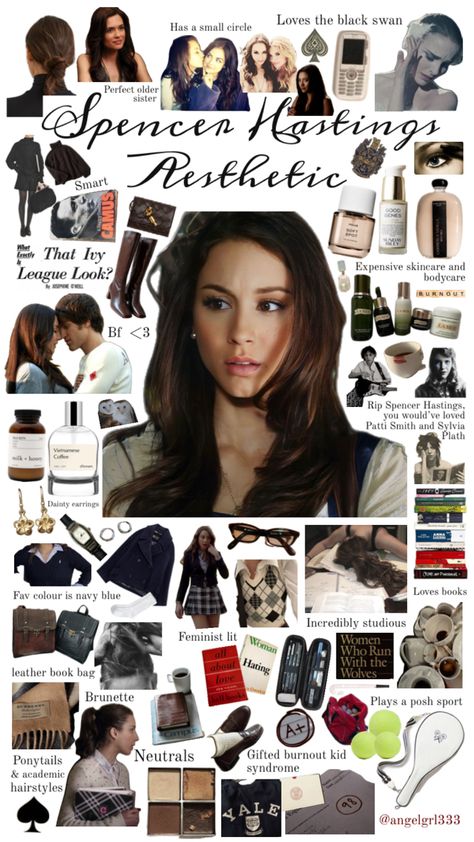 Spencer Hastings aesthetic, pretty little liars Spencer Hastings Study Aesthetic, Aria Outfits Pretty Little Liars, Spencer Pretty Little Liars Outfits, Spencer Hastings Outfits Season 7, Pretty Little Liars Aesthetic Outfits, Spencer Hastings Aesthetic Outfit, Spencer Hastings Aesthetic Study, Pretty Little Liars Aesthetic Wallpaper, Spencer Hastings Study