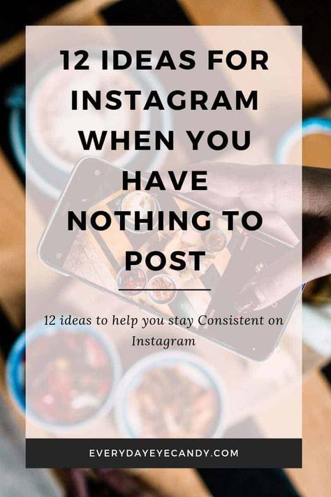 Do you want to be more consistent on Instagram but afraid to run out of things to post? Check out these cool ideas for when you have nothing to post on Instagram. #instagram #instagramideas #instagramtips #photoideas #bloggingtips Things To Post On Instagram, Creative Content Ideas, Content Ideas For Instagram, Photo Ideas For Instagram, Instagram 101, Online Marketing Social Media, To Post On Instagram, Ideas For Instagram, Selling On Instagram