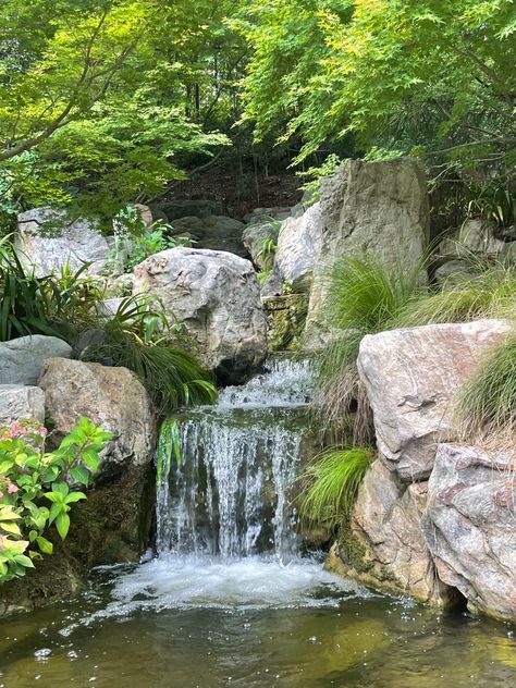 Bonito, Nature, Small Waterfall Aesthetic, Forest Pond Art, Reference Photography Landscape, River With Waterfall, Pond In A Forest, Waterfall Nature Photography, Waterfall Reference Photo