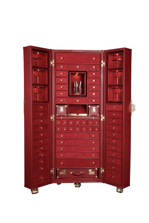 Bride Preparation, Perfume Storage, Craft Cabinet, Campaign Furniture, Jewerly Boxes, Showroom Interior Design, Pen Collection, Workshop Storage, Stationary School