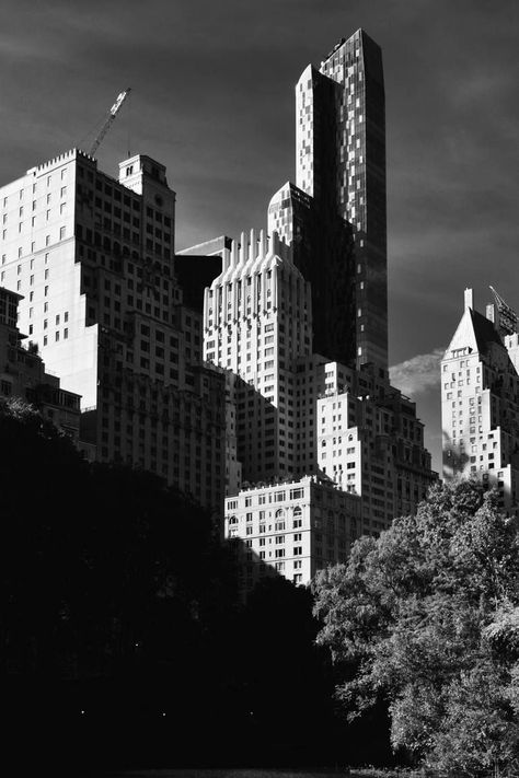 Original Cities Photography by Kenneth Laurence Neal | Fine Art Art on Paper | Central Park Noir #2 - Limited Edition 1 of 10. #photography #photooftheday #nature #love #picoftheday #beautiful #art #photographer #naturephotography #photo #landscape #adventure #sunset Black And White Building, Architecture Photography Buildings, New York Buildings, Campaign Ideas, New York Architecture, Buildings Photography, Building Photography, Black And White City, Watercolor Architecture