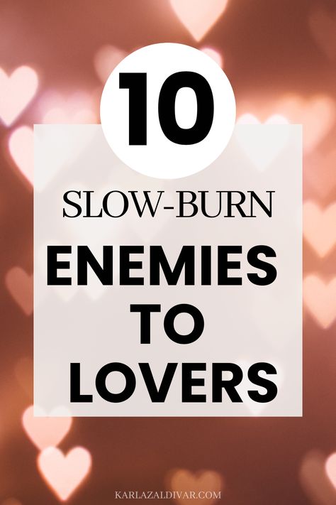 Take a look at these amazing spicy books just for you. Enjoy the best enemies to lovers trope with slow-burn books Spicy Enemies To Lovers Books, Slow Burn Romance Books, Enemies To Lovers Wattpad, Enemies To Lovers Ideas, Enemies To Lovers Movies, Enemies To Lovers Books, Enemies To Lovers Trope, Romance Book Recommendations, Slow Burn Romance