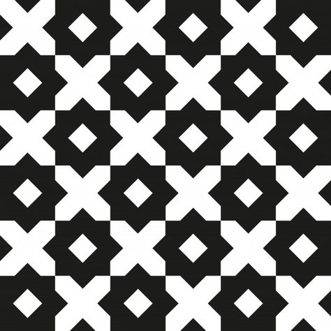 Patchwork, Cool Patterns Black And White, Geometric Patterns Black And White, Black And White Repeating Pattern, Seamless Black And White Patterns, Geometric Black And White Pattern, Black And White Designs Pattern, Black White Geometric Pattern, Black And White Design Pattern