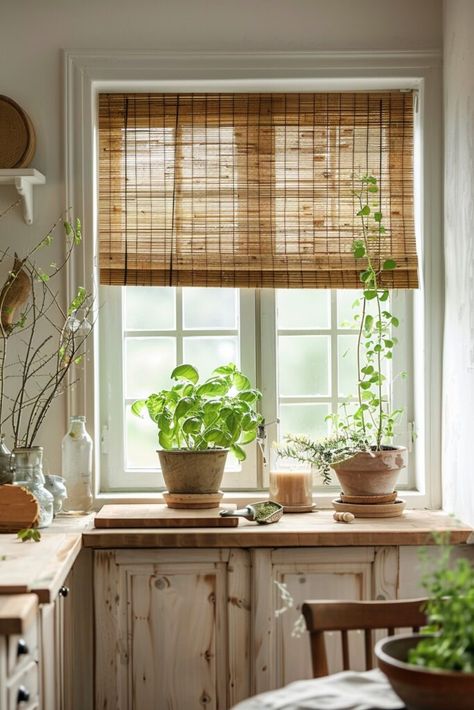 Boho Window Curtains, Rattan Blinds, Boho Window Treatments, Lace Window Treatments, Boho Window, Earthy Elements, Color Block Curtains, Pom Pom Curtains, Patchwork Curtains