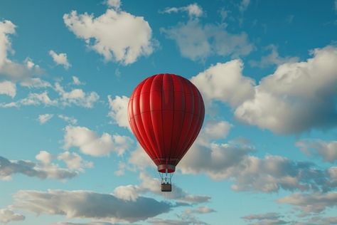 Fire Balloon, Cloud Sky, Hot Air Balloon, Red Hot, Air Balloon, Hot Air, Beams, Aircraft, Balloons