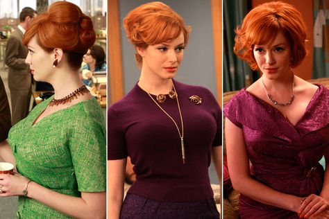 Mad Men Style Women, Mad Men Fashion Women, Joan Mad Men, Mad Men Hair, Mad Men Joan Holloway, Mad Men Costume, Joan Harris, Mad Men Party, Men Costume