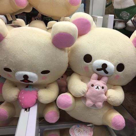 Rilakkuma Plushie, Messy Aesthetic, Karakter Sanrio, Charmmy Kitty, Japanese Cute, Kawaii Japanese, Kawaii Core, Kawaii Plush, Kawaii Plushies