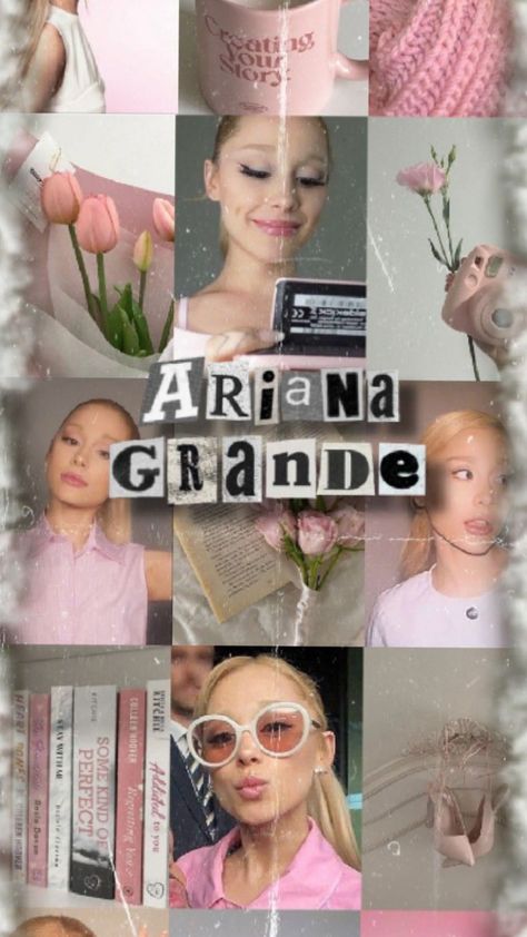 Album Wallpaper Aesthetic, Lockscreen Coquette, Y2k Wallpaper Aesthetic, Pink Lockscreen, Album Wallpaper, My Everything Ariana Grande, Ariana Grande Quotes, Pink Wallpaper Ipad, Ariana Grande Poster